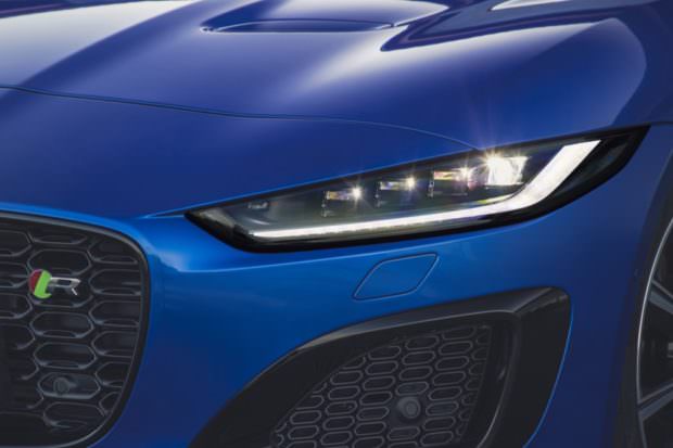 Jaguar F-Type headlights