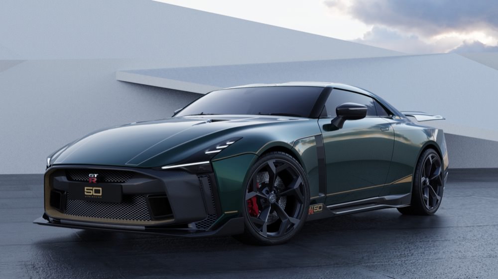 Nissan GT-R50 by Italdesign green