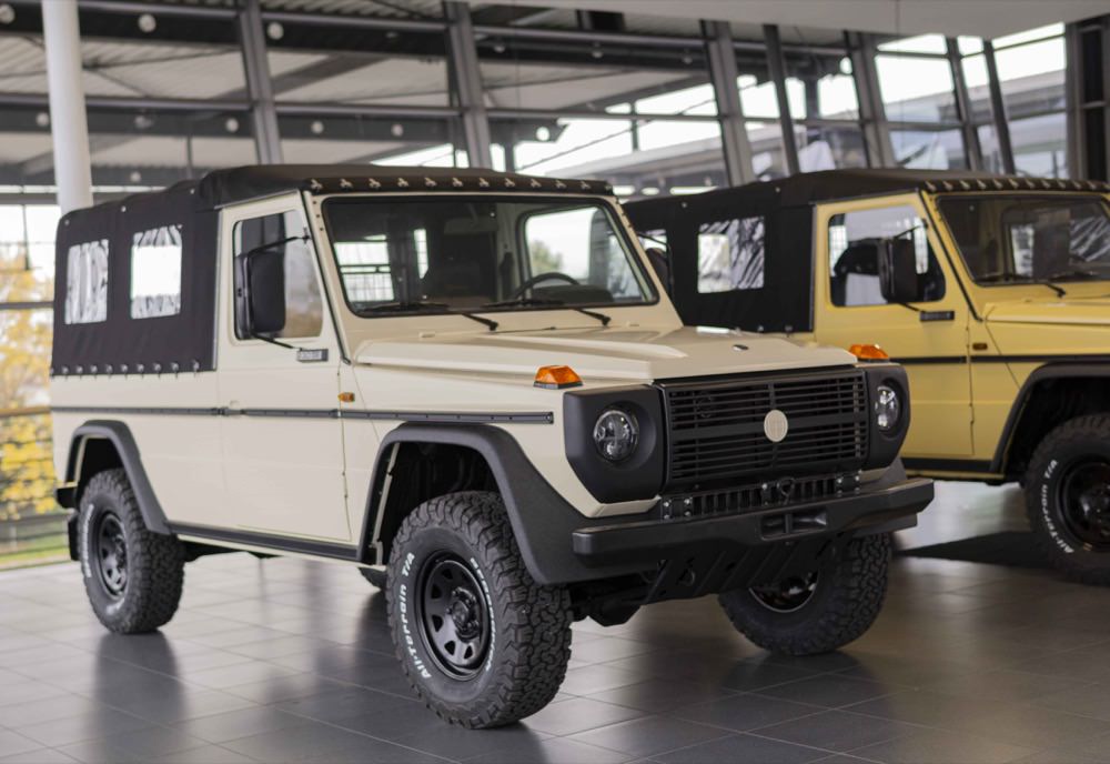 Mercedes G-Wagen Lorinser beige