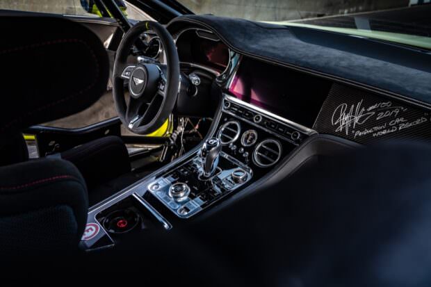 Bentley Pikes Peak interior