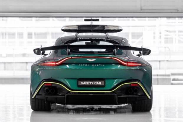 Aston Martin Safety Car rear