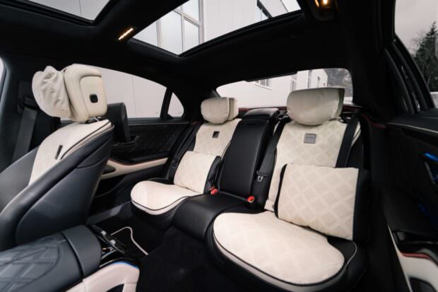 Brabus S-Class rear seats