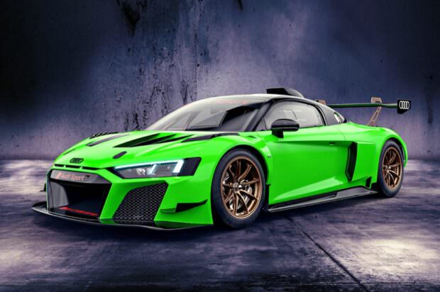 Audi R8 LMS GT2 Kyalami green