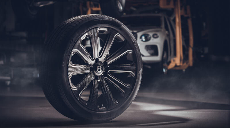 Bentley 22-inch carbon wheel for Bentayga