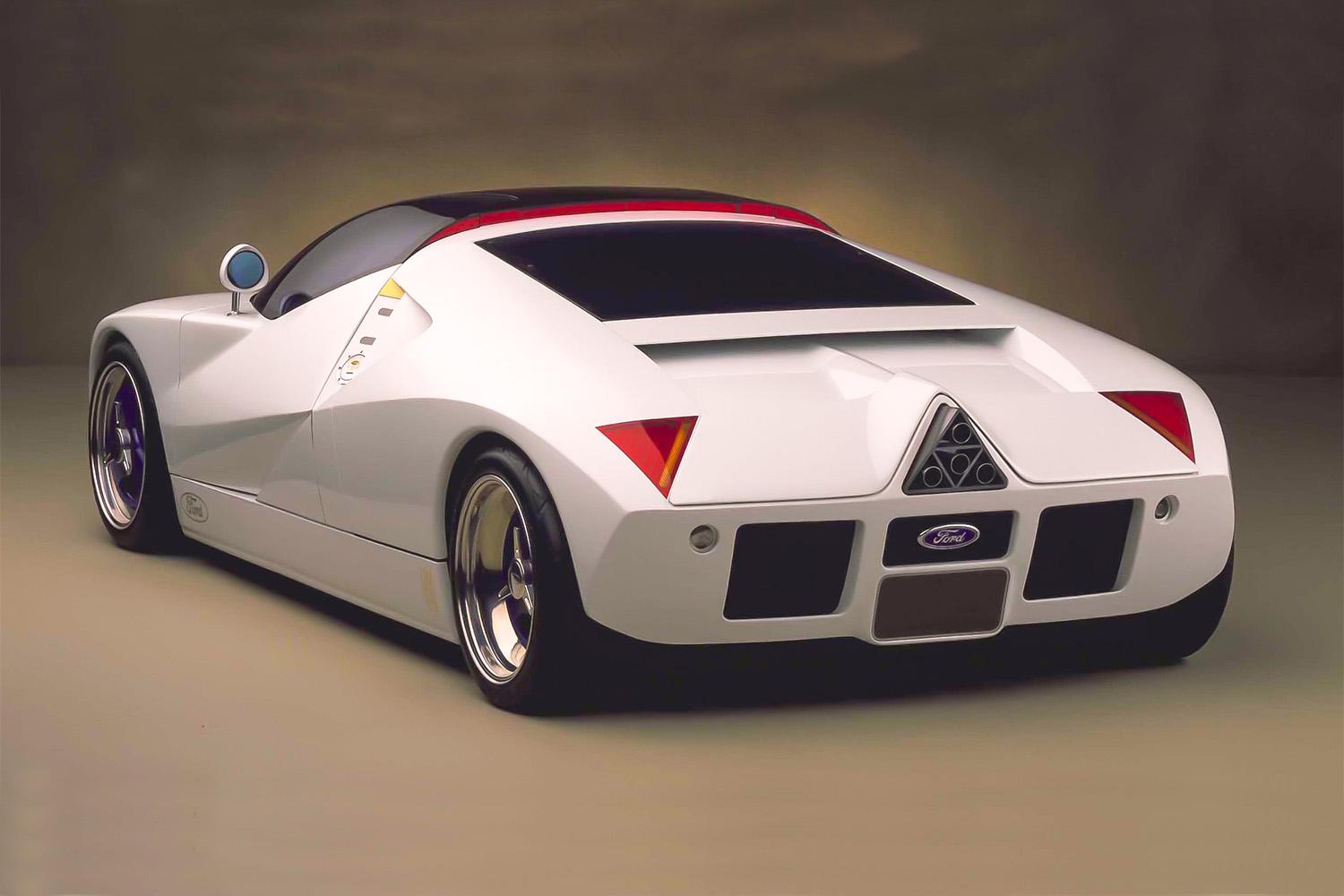 Ford GT90 rear quarter view