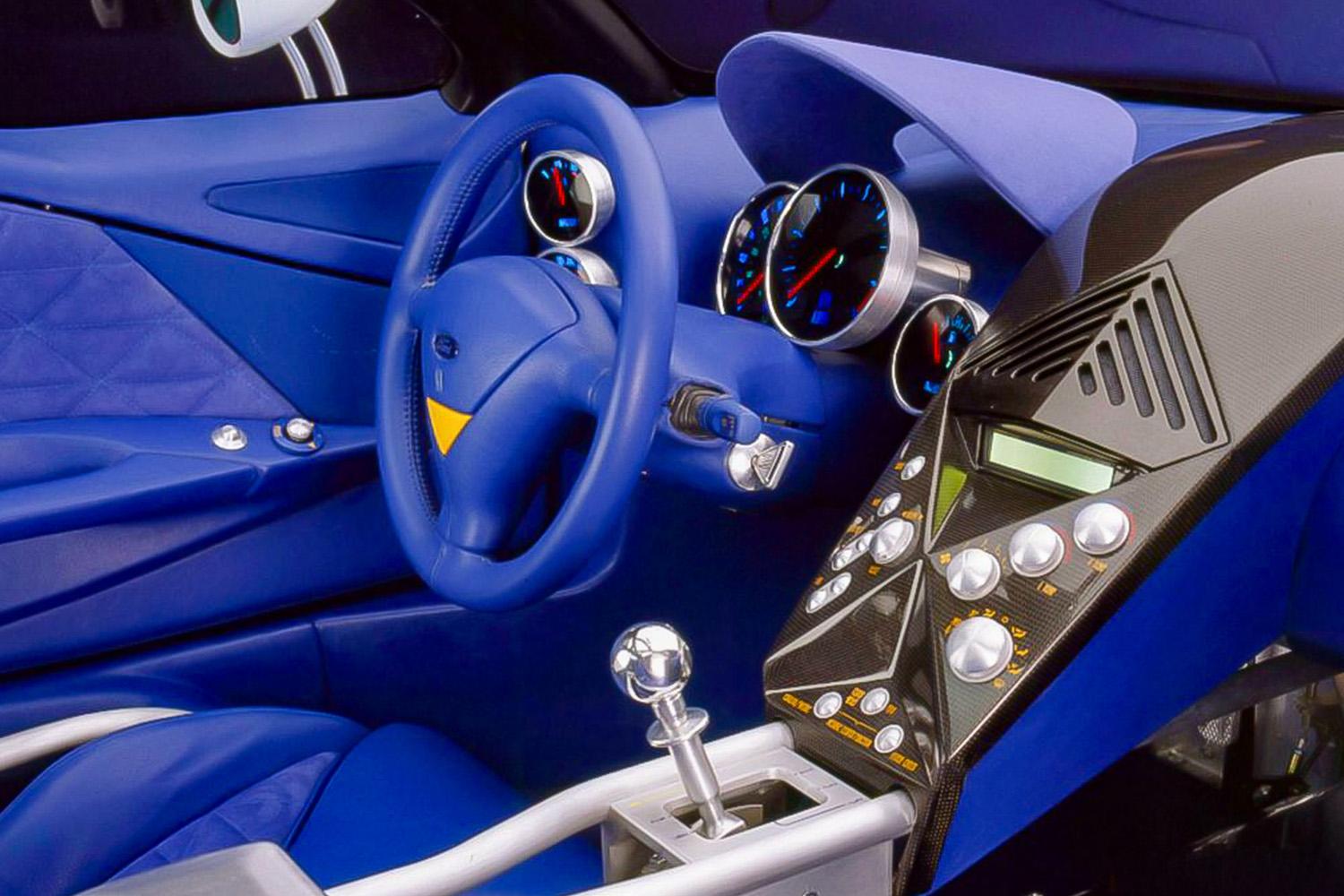 Ford GT90 interior