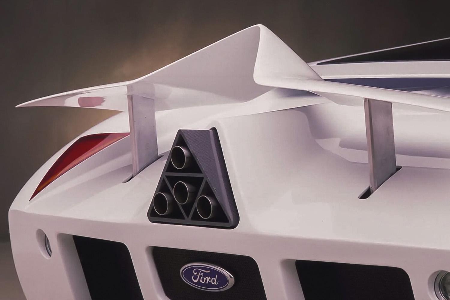 Ford GT90 exhaust