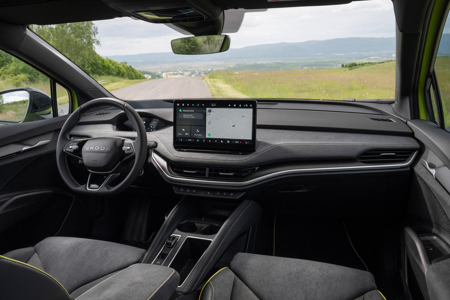 Skoda Elroq RS dashboard